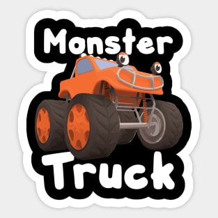 Monster Max Truck Kids Garage Sticker